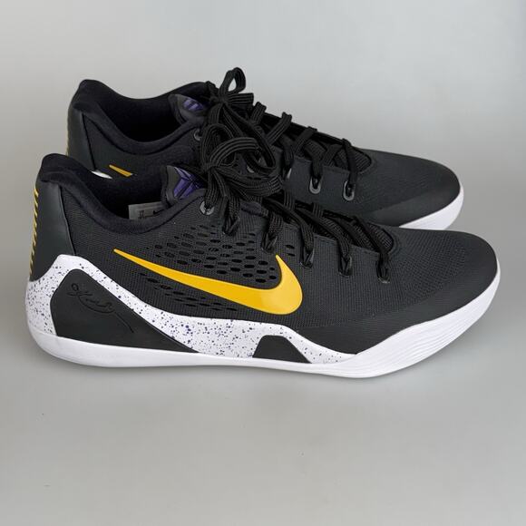 Nike Kobe 9 EM Protro TB Lakers Away Black Shoes Size 11 US IH1401-002 Elite Low main image 13
